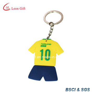 3D Sport Shape High Quality Rubber Keychain